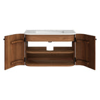 Modway Zia 30" Wall-Mount Bathroom Vanity with Marble Sink by Modway-EEI-7208