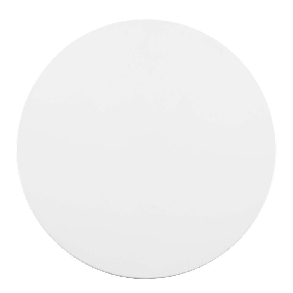 EEI-5116-GLD-WHI Zinque 28" Dining Table by Modway
