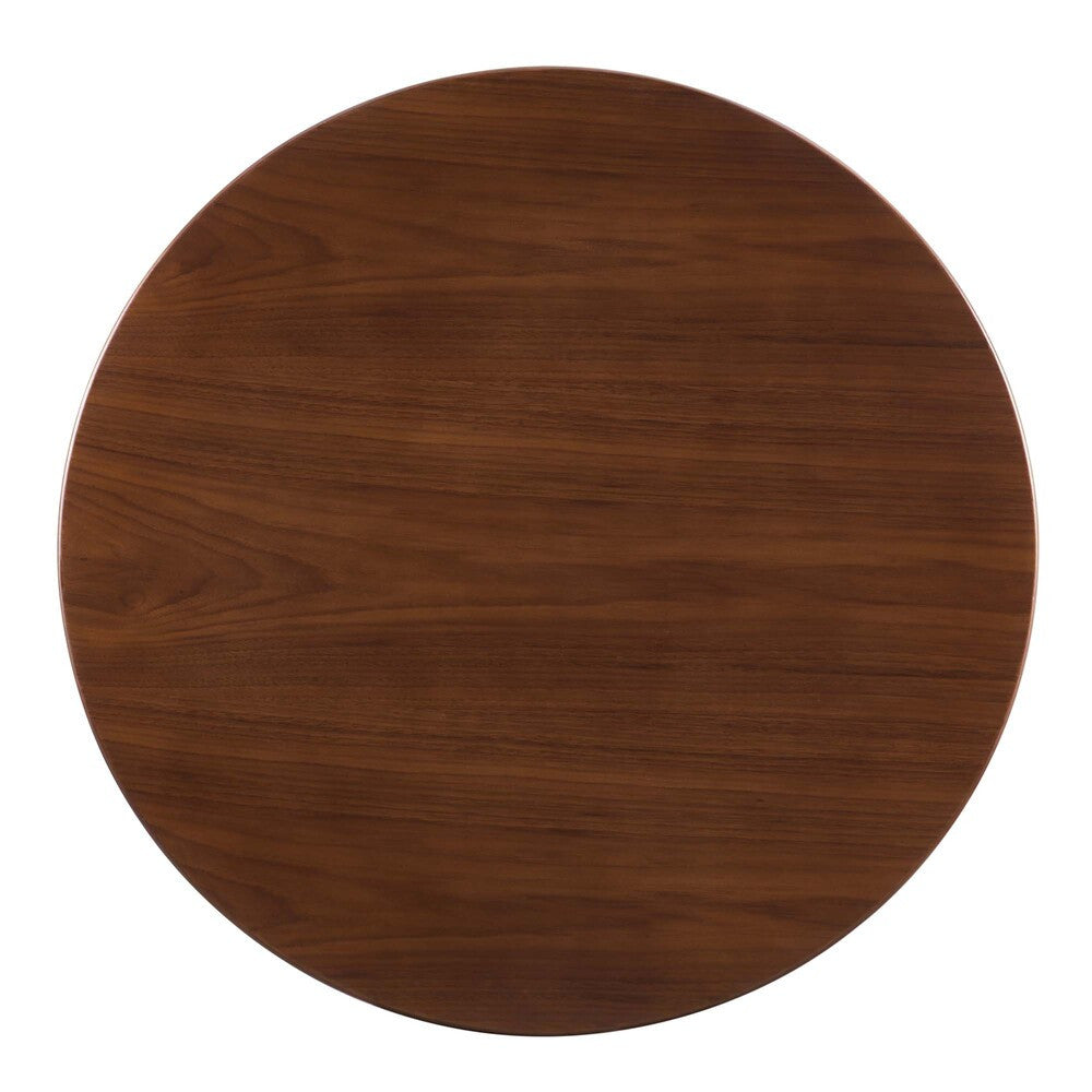 EEI-5123-GLD-WAL Zinque 36" Dining Table by Modway
