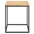 EEI-6833-OAK Zora Square Wood and Metal Side Table by Modway