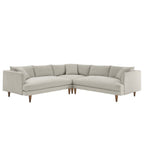 EEI-6613-HEI Zoya 3 Piece Down Filled Overstuffed Sectional Sofa by Modway