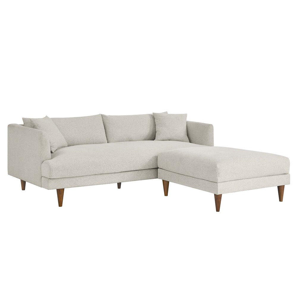 EEI-6614-HEI Zoya Down Filled Overstuffed Sofa and Ottoman Set by Modway