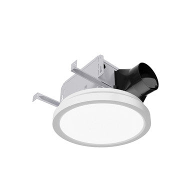 Twilight Series 100 CFM Ceiling Mount Bathroom Exhaust Fan with Brilliant LED Light, Humidity Sensor, Night Light