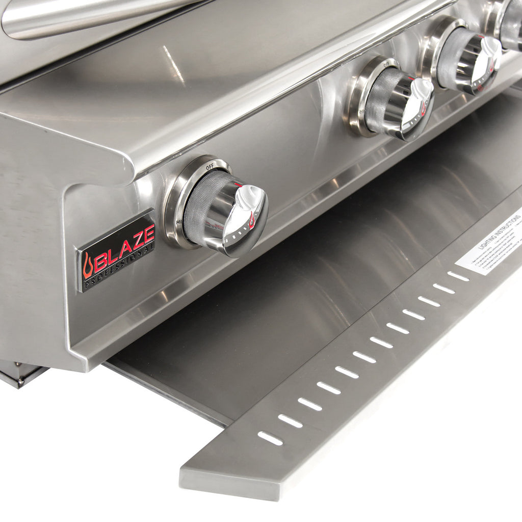 Blaze Professional LUX 34-Inch 3 Burner Built-In Gas Grill With Rear Infrared Burner-In Natural Gas - BLZ-3PRO-NG  2