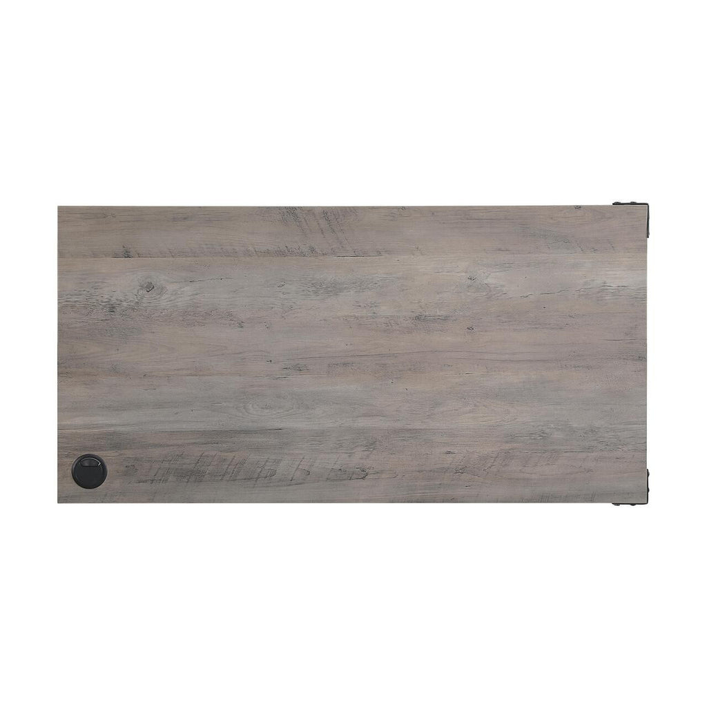 ACME OF00009 Zakwani Gray Oak Writing Desk  4