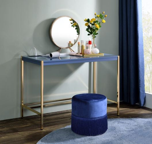 ACME OF00022 Midriaks Navy Blue Writing Office Desk  6