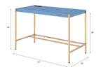 ACME OF00022 Midriaks Navy Blue Writing Office Desk  7