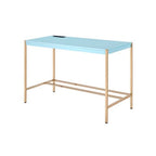 ACME OF00023 Midriaks Baby Blue Writing Office Desk  1