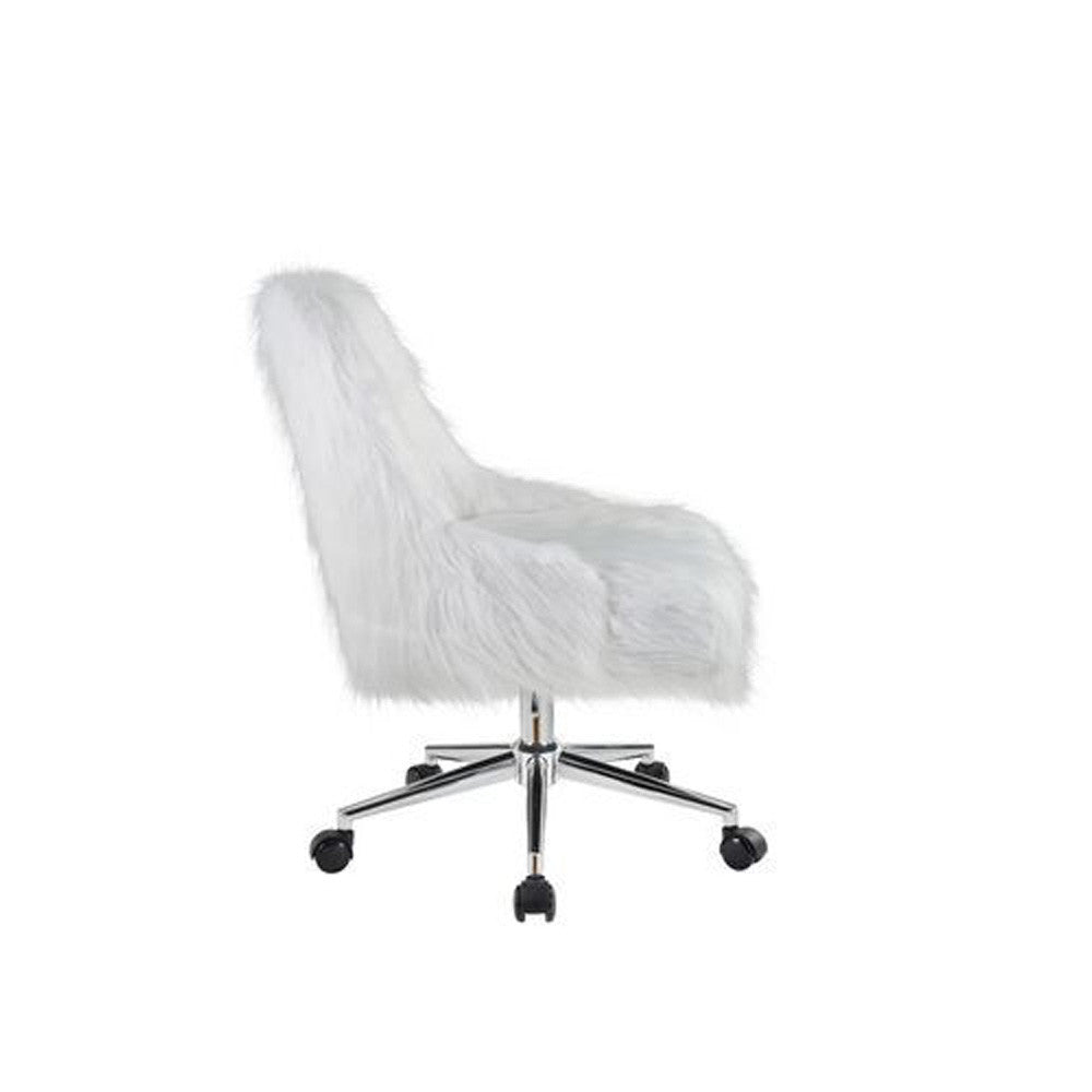 ACME OF00122 Arundell Ii White Office Chair  1