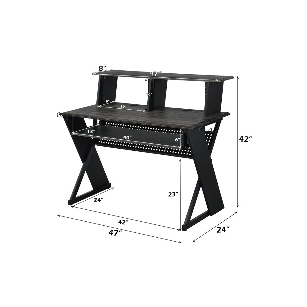 ACME OF00991 Annette Black Music Desk  7