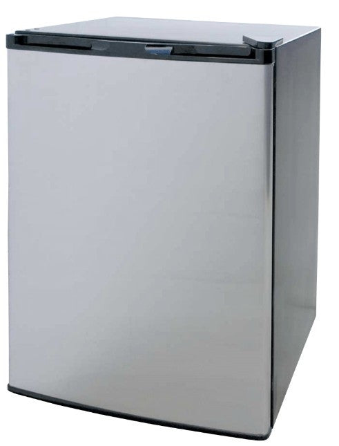 Cal Flame 21-Inch 4.6 Cu. Ft. Compact Refrigerator - Stainless Steel With Black Cabinet - BBQ09849P