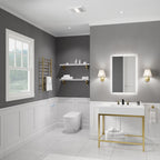 Spring Series 110 CFM Ceiling Mount Bathroom Exhaust Fan with Brilliant LED Light and ENERGY STAR in Soothing White