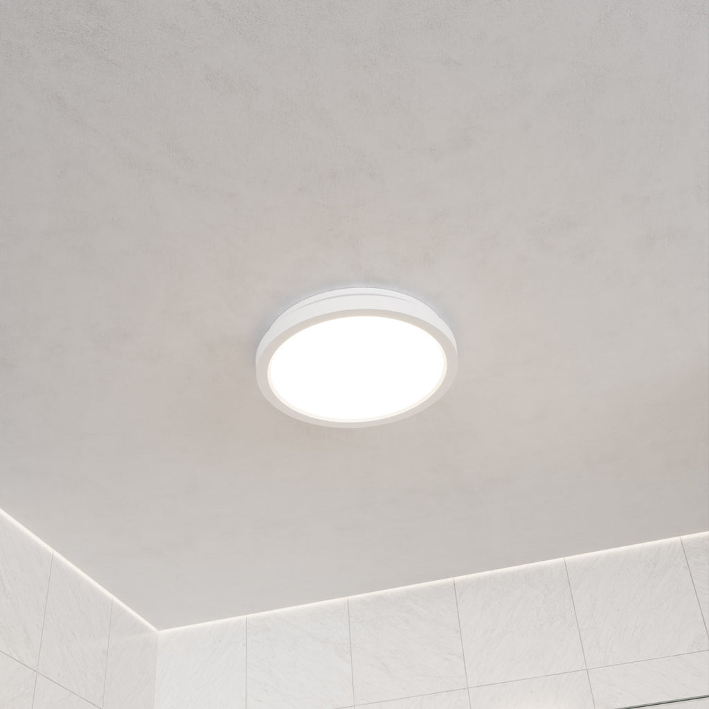Twilight Series 100 CFM Ceiling Mount Bathroom Exhaust Fan with Brilliant LED Light, Humidity Sensor, Night Light