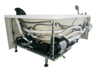 EAGO AM198ETL-L 5 ft Clear Rounded Left Corner Acrylic Whirlpool Bathtub