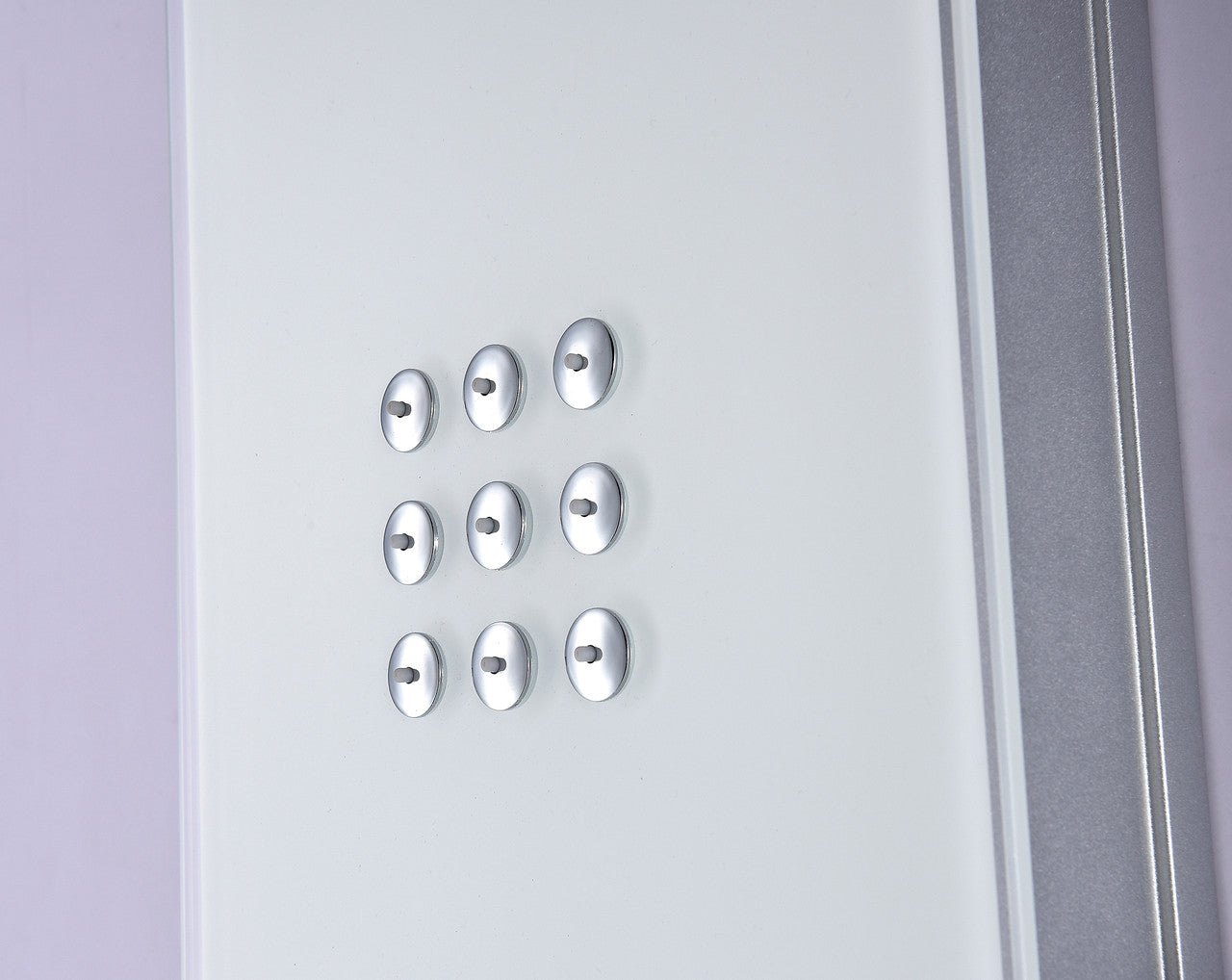 ANZZI Veld Series 64 in. Full Body Shower Panel System with Heavy Rain Shower and Spray Wand in White SP-AZ048